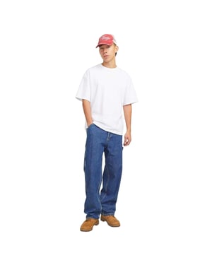 Jack And Jones Heren Alex Denim Relaxed Fit Jeans (Blauwe Denim)