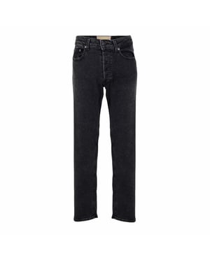 JJXX Jeans för män med raka ben (Svart denim)