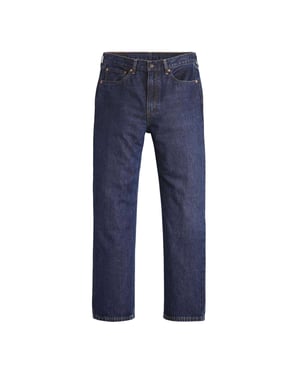 Levis Mens Next One Straight Jeans (Blå)