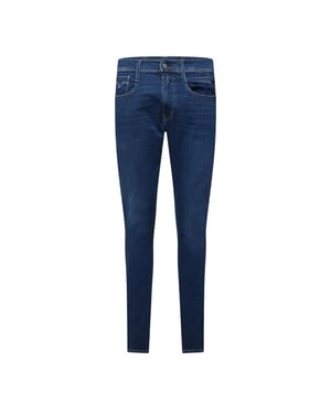 Replay Anbass Slim-fit herenjeans (Blauw)