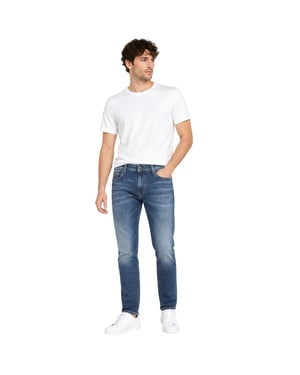 Replay Slim-fit-jeans i bomull för män från Anbass (Blå)