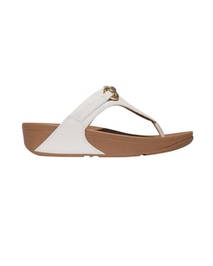 Fit Flop Dames/Dames Leren Snaffel Standaard Sandalen (Wit)