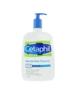 Cetaphil Gentle Skin Cleanser Face & Body 1 Litre