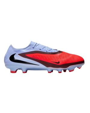 Nike Unisex voetbalschoenen voor volwassenen: Phantom 6 Low Cut voor harde ondergrond (Blauw/paars)