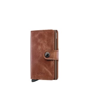 Secrid mini wallet mv brown