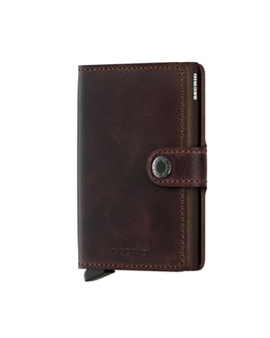 Secrid mini wallet mv chocolate