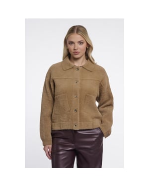 Rino & Pelle boxy jacket bubbly.5002611 11101 sahara desert