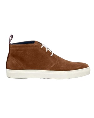 Ben Sherman Suède enkellaarsjes voor heren (Tan)