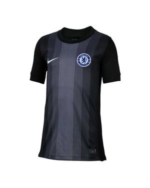 Nike Kinder- en jeugdshirt Chelsea FC 2025/26 (doelman) (Zwart/Grijs)
