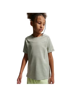 Nike Jongens Miler Dri-FIT Training Top (Gewone spar/mist)