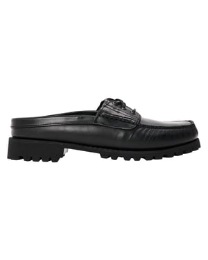 Timberland Leren moc-toe-muiltjes voor heren van Vibram (Zwart)