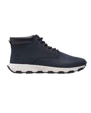 Timberland Winsor Park leren Ortholite-chukka-laarzen voor heren (Marine)