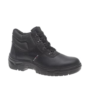 Warrior Heren Chukka Work Safety Boots (Zwart)