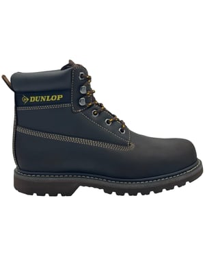 Dunlop Heren Nevada Leren Veiligheidslaarzen met Stalen Teen Kap (Bruin)