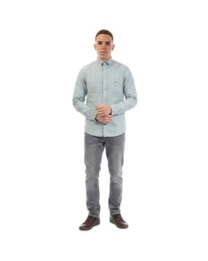 Gant Heren Oxford Katoenen Button-Down Overhemd (Groen)
