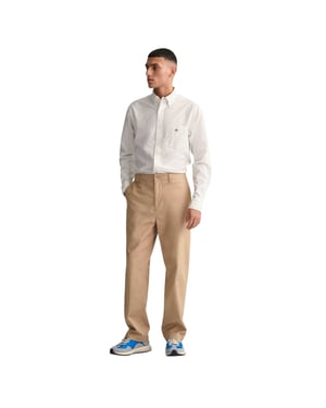 Gant Heren Oxford overhemd (Wit)