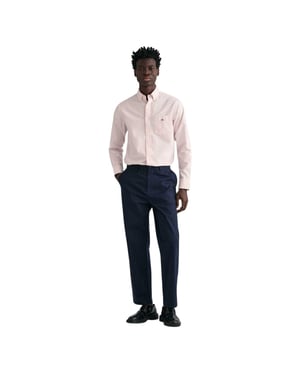 Gant Heren Oxford overhemd (Lichtroze)