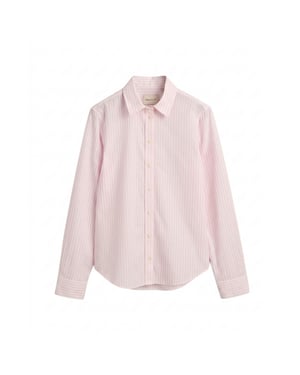 Gant Dames/Dames Zomer Button-Down Overhemd (Lichtroze)