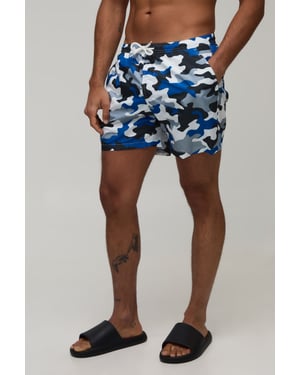 Camo Mid Length Swim Short