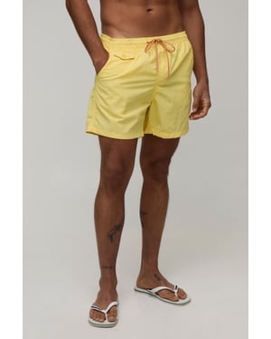 Pocket Detail Mid Length Swim Short