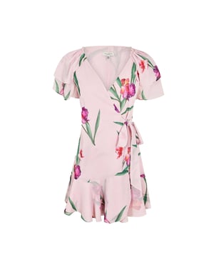 Ted Baker Dames/Dames Wikkeljurk (Roze)