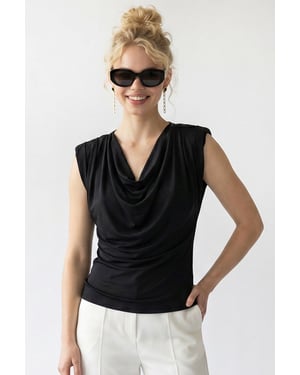 Mouwloze Collo Blouse