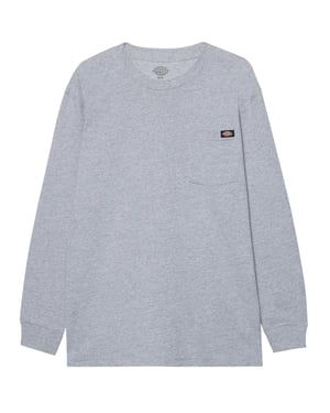 Dickies Heren Luray Pocket T-shirt met lange mouwen (Houtskool)