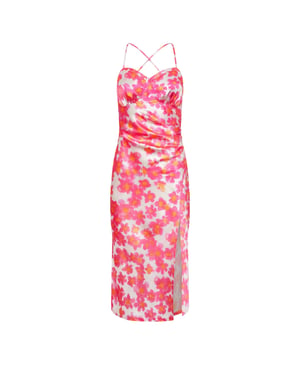 Influence Spaghettibandjes-slipjurk voor dames (Roze)