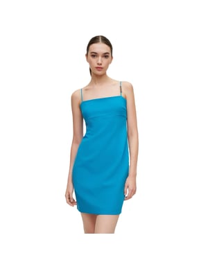 Hugo Damesjurk van gerecycled polyester (Blauw)