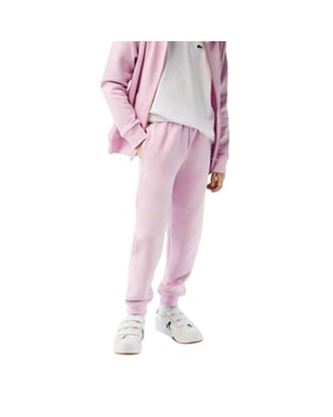 Lacoste Joggingbroek met geborduurd logo voor kinderen/kids (Roze)