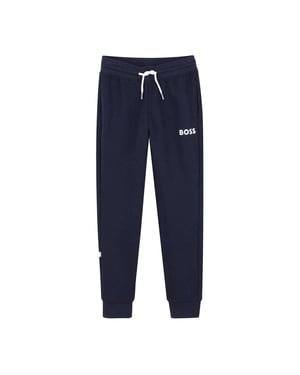 Boss Unisex Jogger Slim Joggingbroek voor volwassenen (Marine)