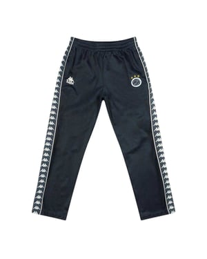 Kappa Heren joggingbroek met kleurblokken (Blauw/Wit)