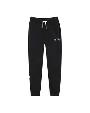 Boss Unisex Jogger Slim Joggingbroek voor volwassenen (Zwart)