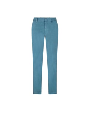 Boss Heren Kaito1 Slim Broek (Turquoise/Aqua)