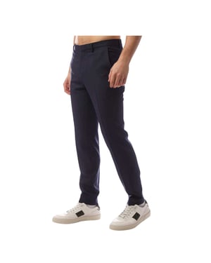 Hugo Heren Hesten Wollen Broek (Donkerblauw)
