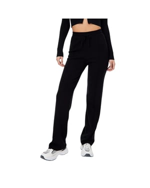 Jack Wills Dames Pintuck Broek (Zwart)