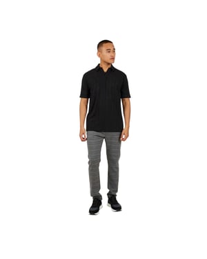 Brave Soul Heren Geruite Broek (Grijs)