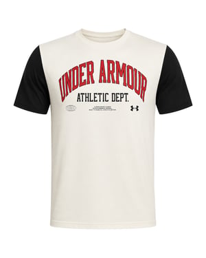 Under Armour Athletic Dept. Mens Off White T-Shirt