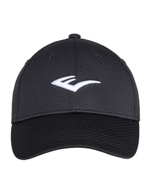 Everlast Mesh pet met geborduurd logo voor volwassenen (Zwart)
