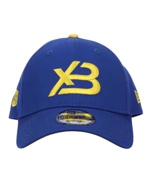 New Era Core 9FORTY xBuyer Geborduurd Logo Katoenen Baseball Cap (Blauw)