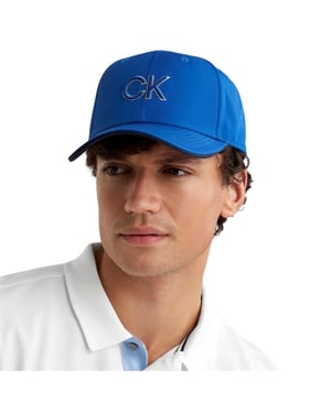 Calvin Klein Baseballkeps för män (golf) (Kunglig blå)