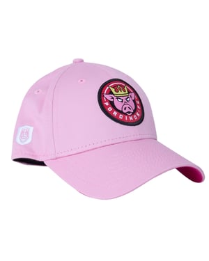 New Era Porcinos FC Geborduurde Flard Cap (Roze)