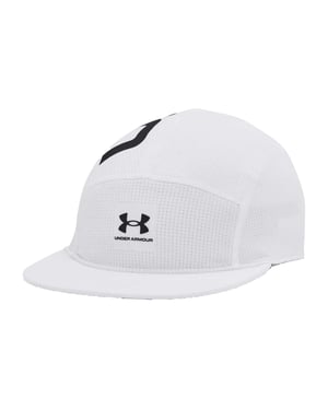 Under Armour Armourvent Logo Running Cap för herrar (Vit)