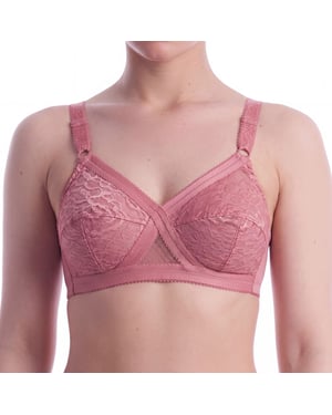 Women's Wire-Free Crossover Bra AP00556