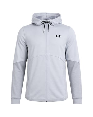 Under Armour Double Knit Mens Grey Track Jacket