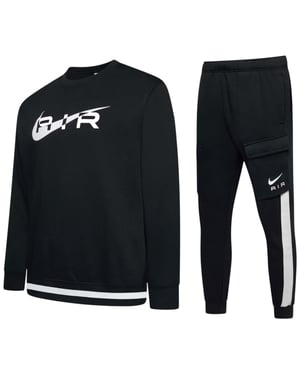 Nike Air Tracksuit Set Black/White