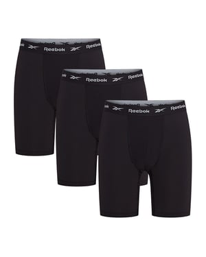 Reebok Heren Boxershorts (Zwart)