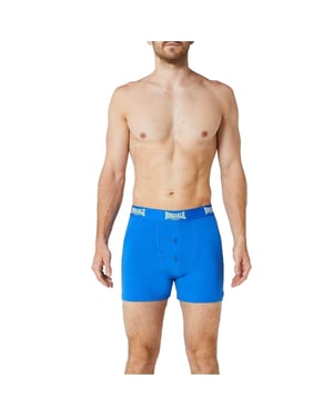 Lonsdale Boxershorts voor heren (Set van 2) (Blauw)