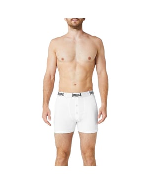 Lonsdale Boxershorts voor heren (Set van 2) (Wit)