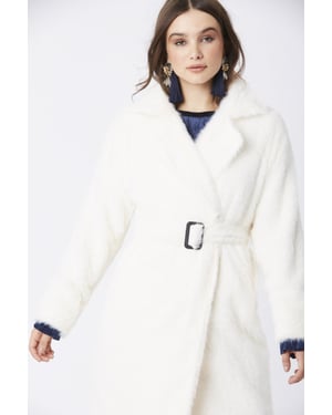 JAYLEY Faux Fur Coat